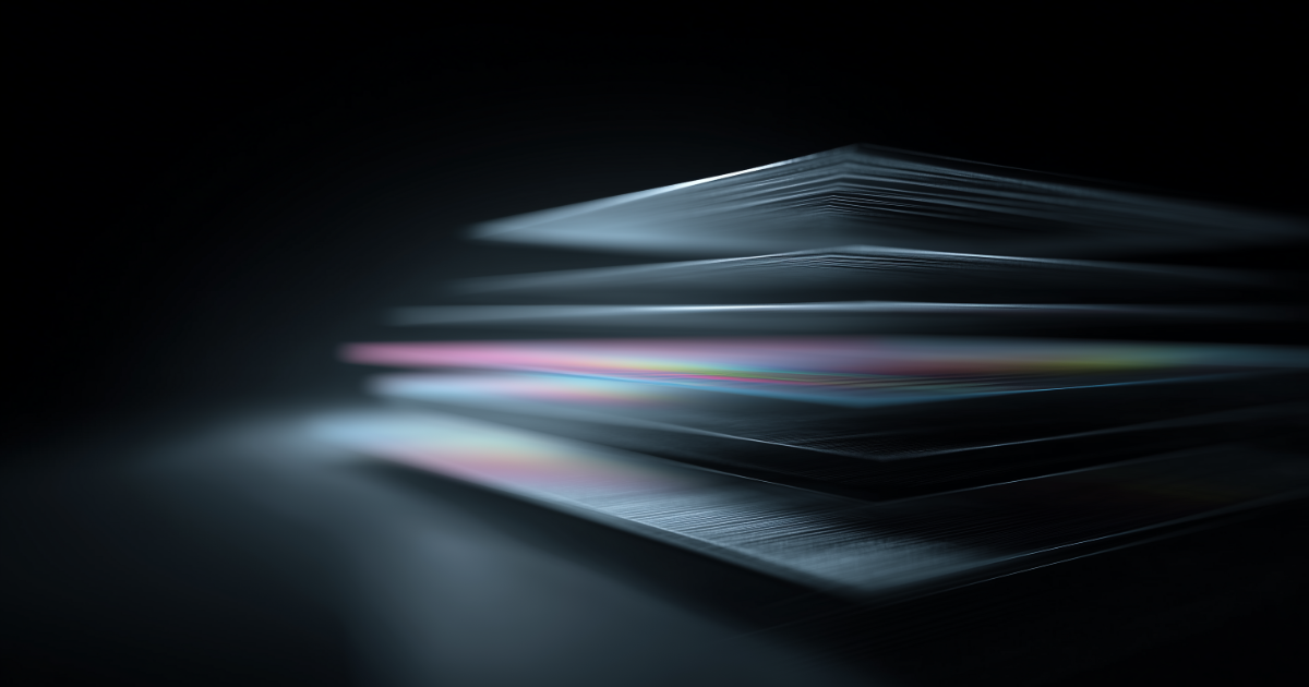 Application development relies on layers of open source tools like databases, infrastructure, and frameworks, with custom business logic built on top.